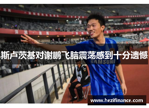 斯卢茨基对谢鹏飞脑震荡感到十分遗憾